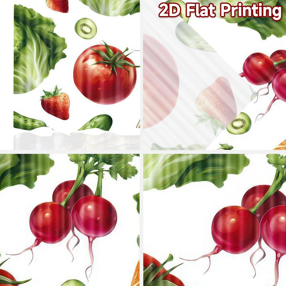 2D Flat Photography Backdrop Scene Tapestry Colorful Fruits and Vegetables 100% Polyester Family Party Perfect for Suitable
