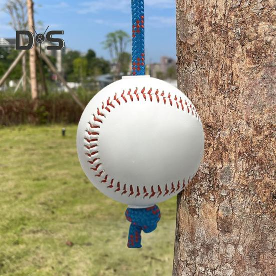 Baseball Batting Swing Trainer Enhance Hitting Skills with Baseball Hitting Rope And Toss Softball Swing Hitting Trainer Aid