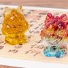 Crystal Dragon Sculpture Colorul Animal Figurine Ornament Bring Fortune and Wealth 2024 New Year Twelve Zodiac Statue