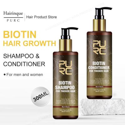 Biotina Prodotti per la Crescita Rapida dei Capelli Shampoo Anticaduta per Uomini Donne Balsamo all'Olio di Argan Trattamento per il Cuoio Capelluto Bellezza Salute