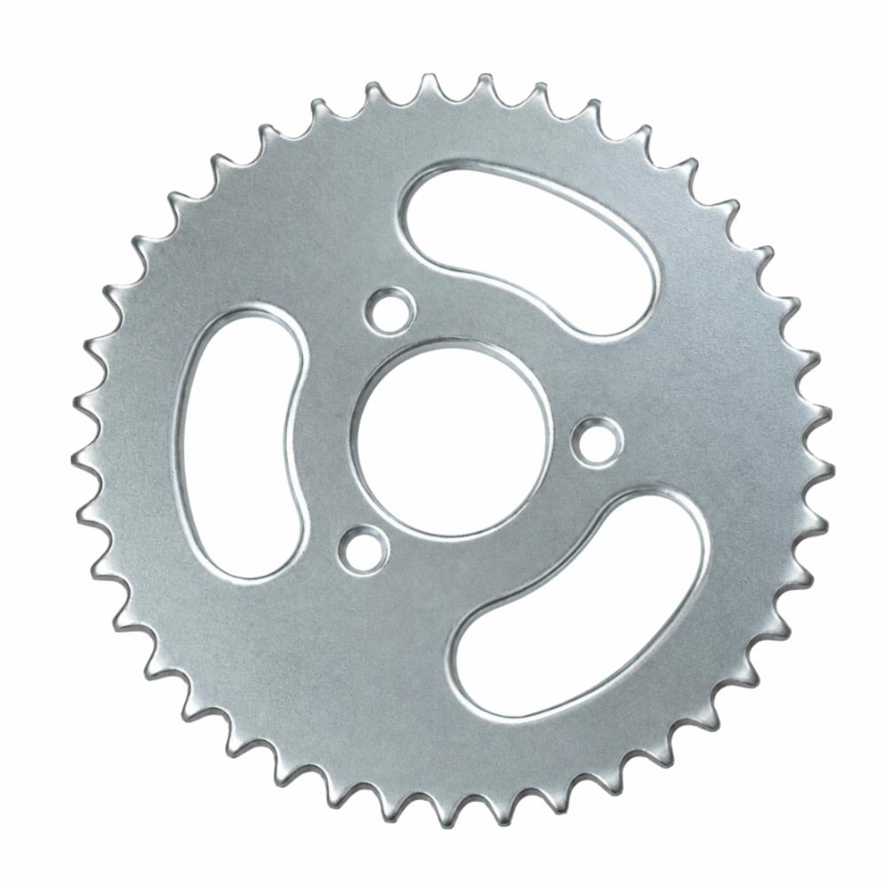 Easy Install Electric Scooter Sprocket 45# Steel 25H Chain Sprocket Durable Kart Sprocket Karts