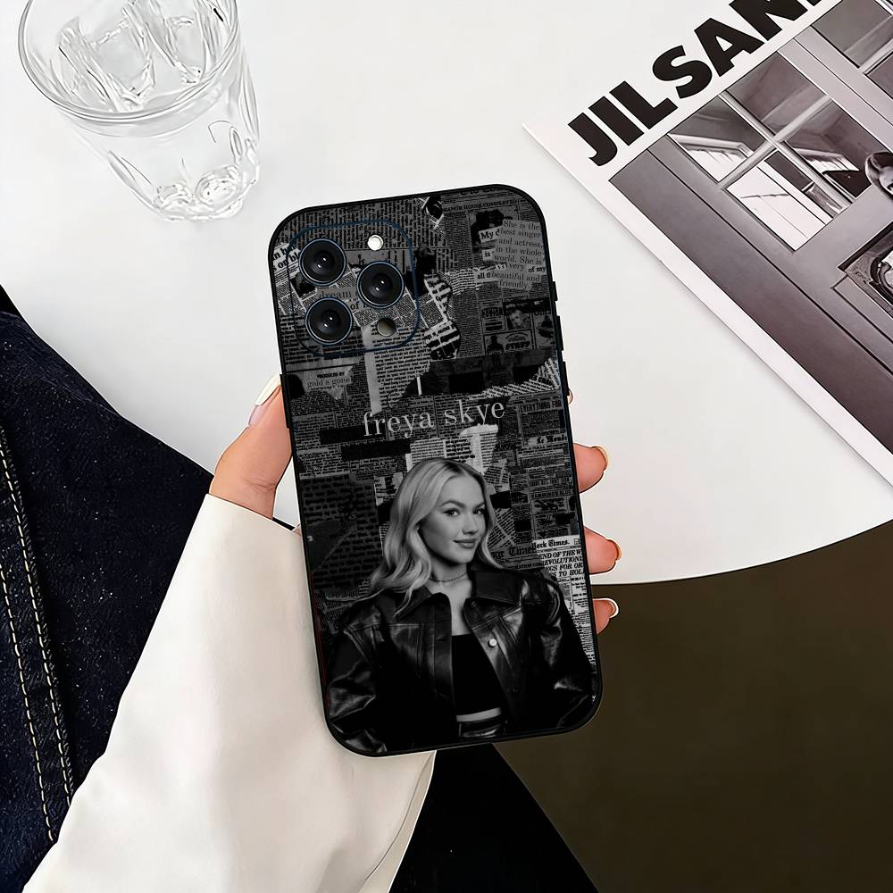 F-Freya Skye S-Singer Phone Case Silicone Soft For IPhone 17 16 15 14 13 12 11 X XR Plus Pro Max Plus