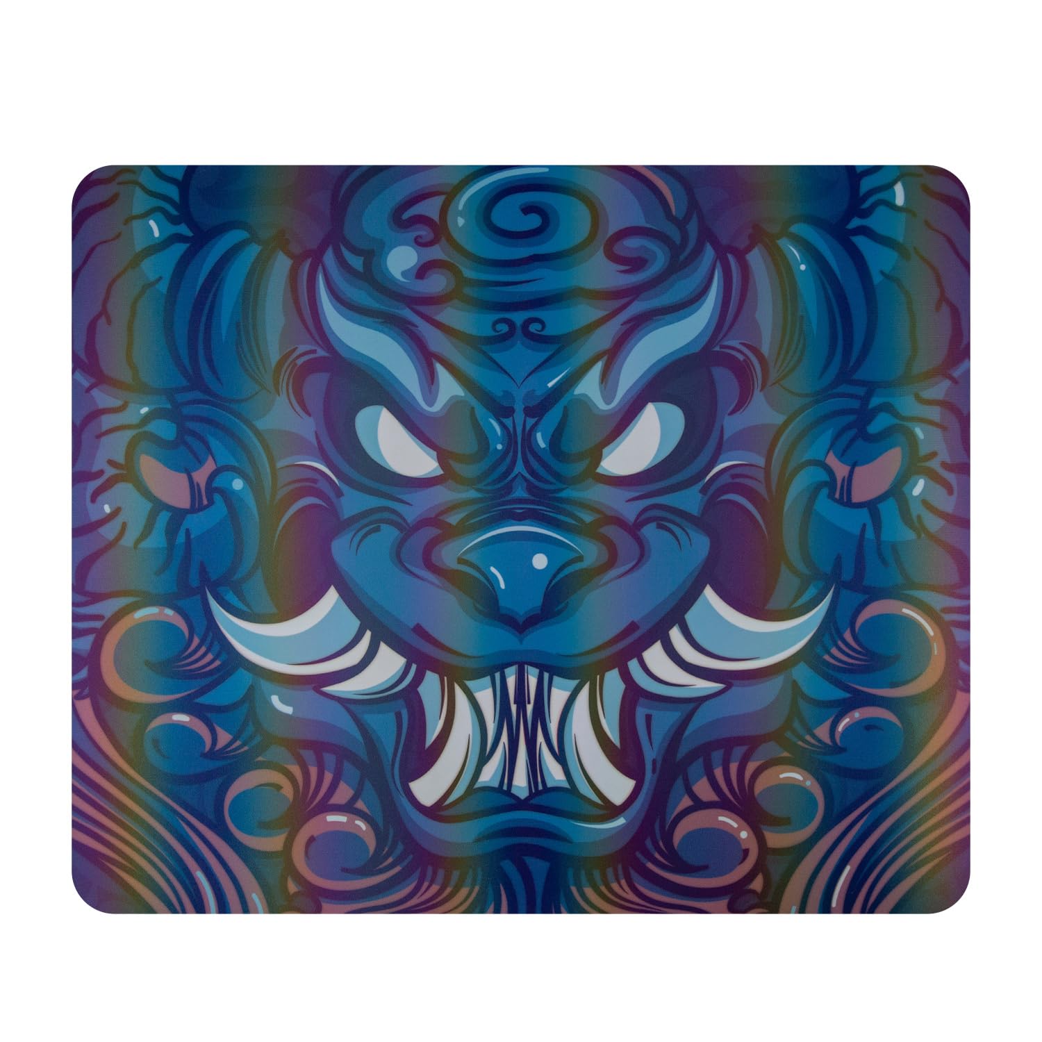 

Игровой коврик для мыши EsportsTiger WuXiang Green, Поверхность с радужным покрытием, Резиновая основа, Плавно оптимизированный, Большой размер 400 мм x 480 мм