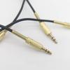 3.5mm Male To Male AUX Audio Cable, Headphone Adapter, Spring Extension, 3 Meters