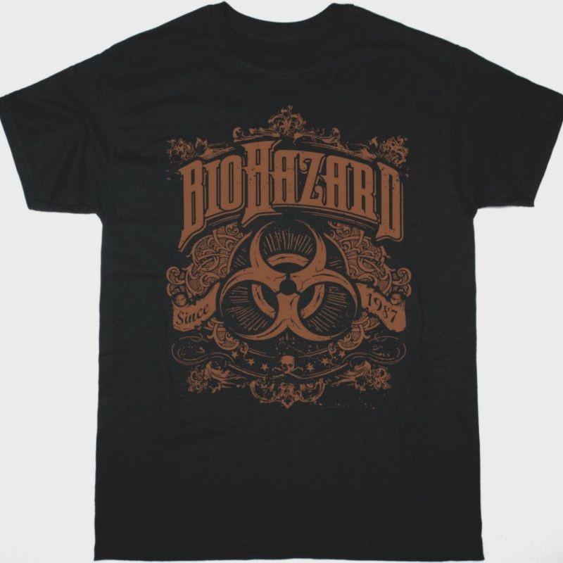 Biohazard Since 1987 Black T-Shirt XL