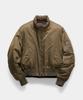 Coor Stand Collar Neck Down Puffer (Olive Khaki)