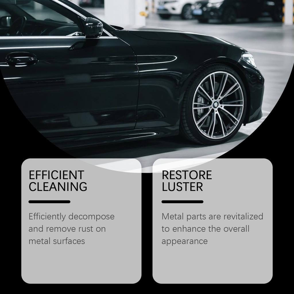 Rust Remover Penetrates and Decomposes Rust, Forms a Protective Film, Suitable for Multiple Metals, Easy To Use