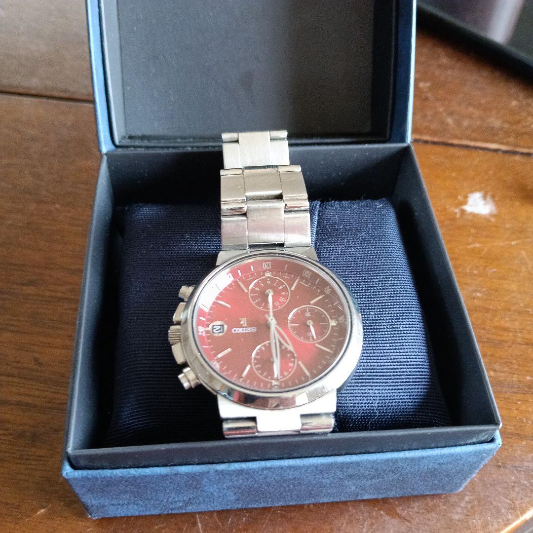 

[USED] Seiko Chronograph Watch Red
