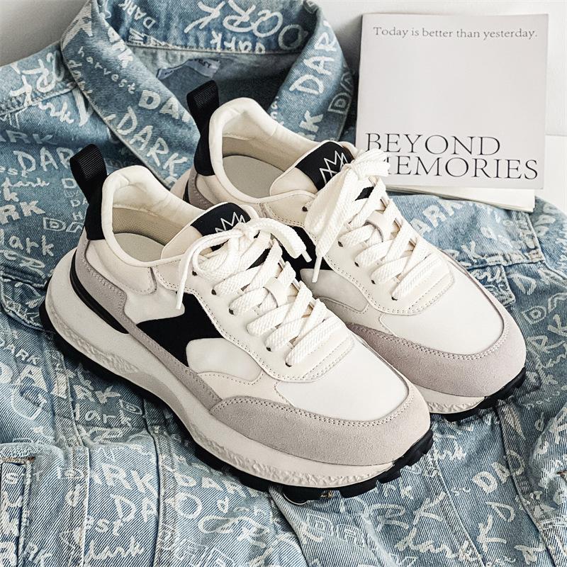 Summer new Japanese casual shoes retro platform sports board shoes light and breathable