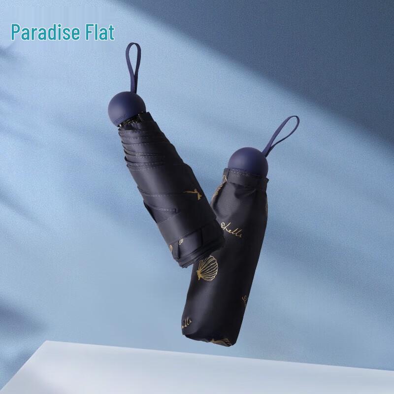 Compact 5-Fold UV Protection Travel Umbrella