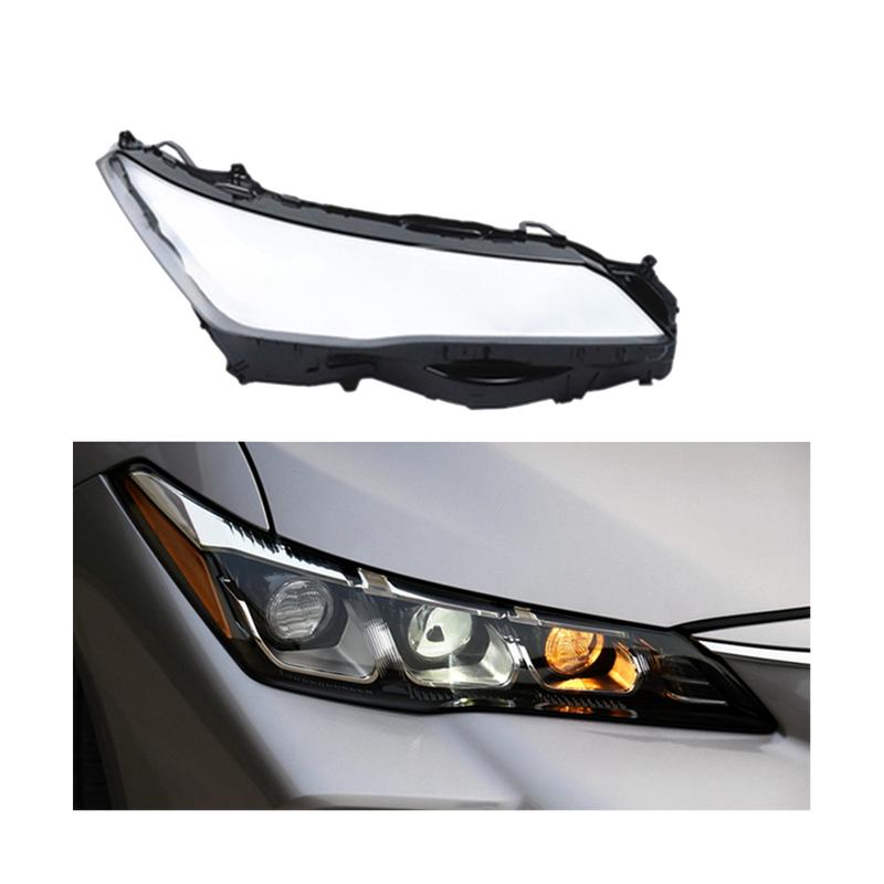 Right Headlight Cover Lampshade Housing for 2019-2021 Replace Head Light Glass Lens Light Shade Shell