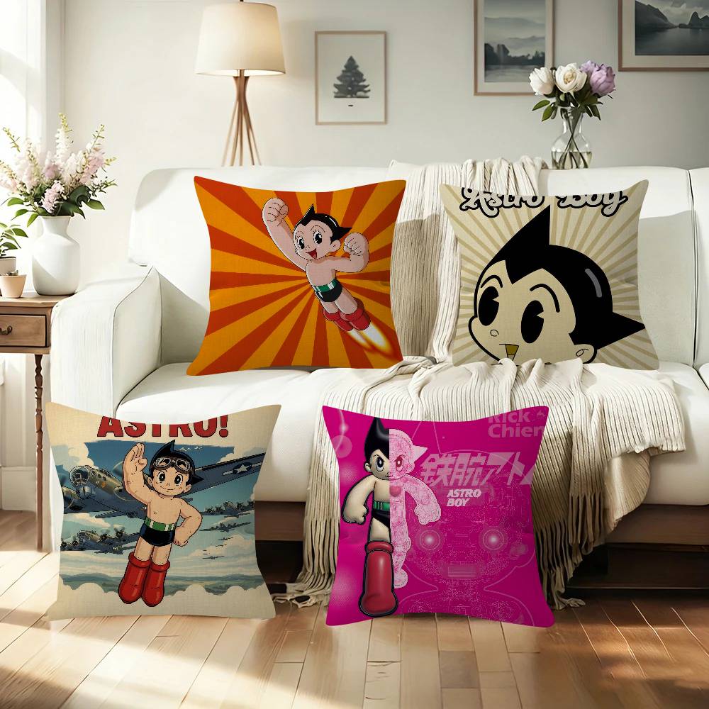 Cushion Pillow Cover for Bedroom Room and Living Room Sofa Decorative Cushion Cover POPULAR ANIME Astro Boy