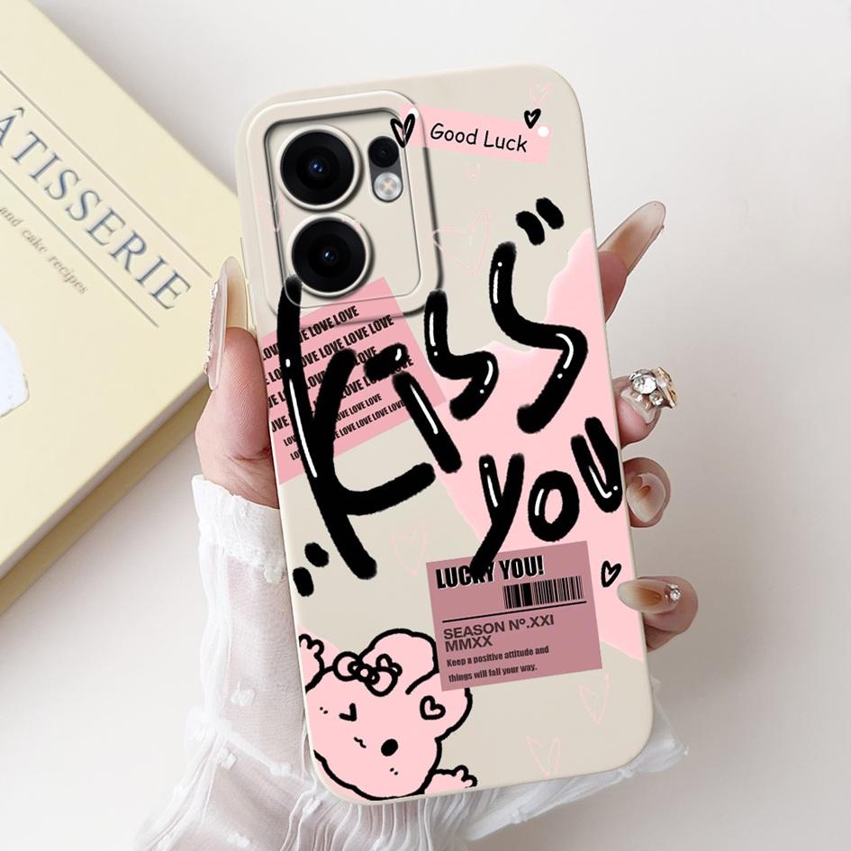 For Oppo Reno 13F 5G Case Fashion Sunset Girls Astronaut Coque Soft Silicone Phone Cover For OPPO Reno13 FS RENO13F CPH2699 Capa