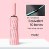 80 Bone Super Full-automatic Umbrella Sunscreen UV Protection Sunshade Reinforcement Wind Resistance Durable Waterproof