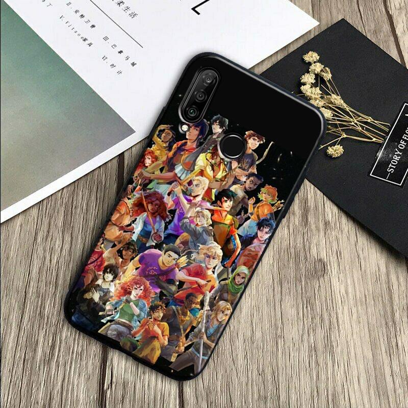P-Percy Jackson Cartoon For Huawei Nova Y91 Y90 Y60 Y70 Y61 Y72 Y73 3i 7i 8i 11 12i 9 10 SE P20 P30 Pro P40 Lite Case