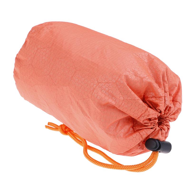 1Pc Storage Bag Emergency First Aid Sleeping Bag Pe Film Tent
