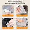 Steel Wire Cleaning Cloth Kitchen Rag Non-scraping Dish Towel Double-sided Household Stove Pot Cleaning Towel Silver 1pcs/5pcs/10PCS