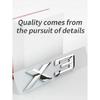 Suitable for BMW X1 X2 X3 X4 X5 X6 X7 F49 U12 F39 G08 G18 F15 F25 F26 G01 G02 G05 G06 G07  and Tail Letters Silver Black
