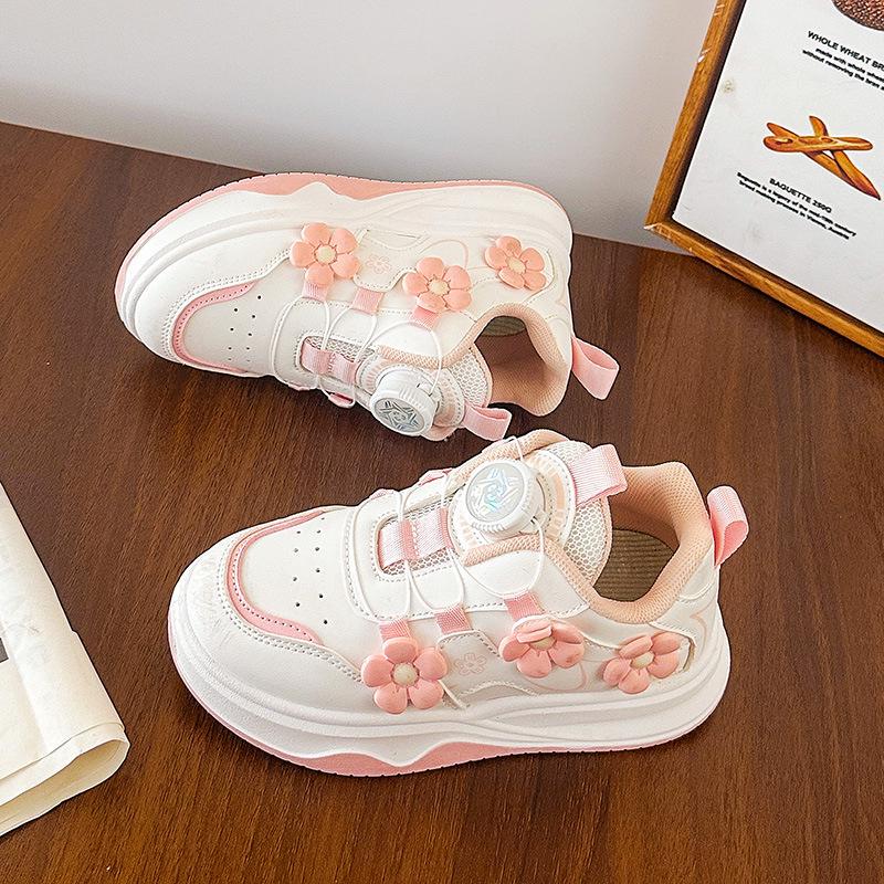 KindersportSchuhe 2025: Stylische Whiteboard-Sneaker für Mädchen - Perfekt für Frühling & Herbst, Vielseitig & Süß