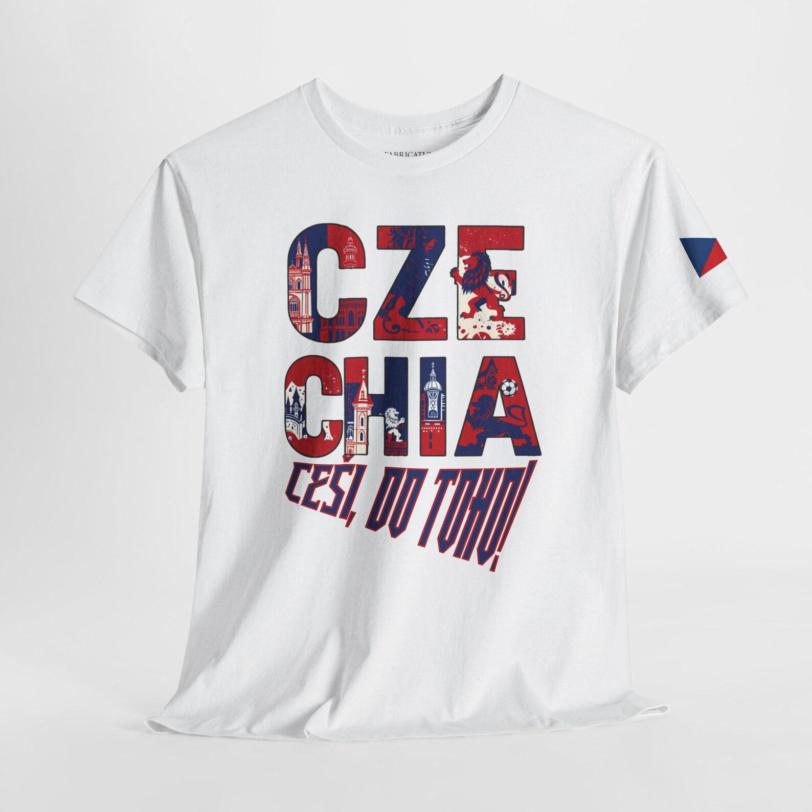Czechia Football Fan Tee | Vintage Graphic Soccer Tournament Shirt 4XL
