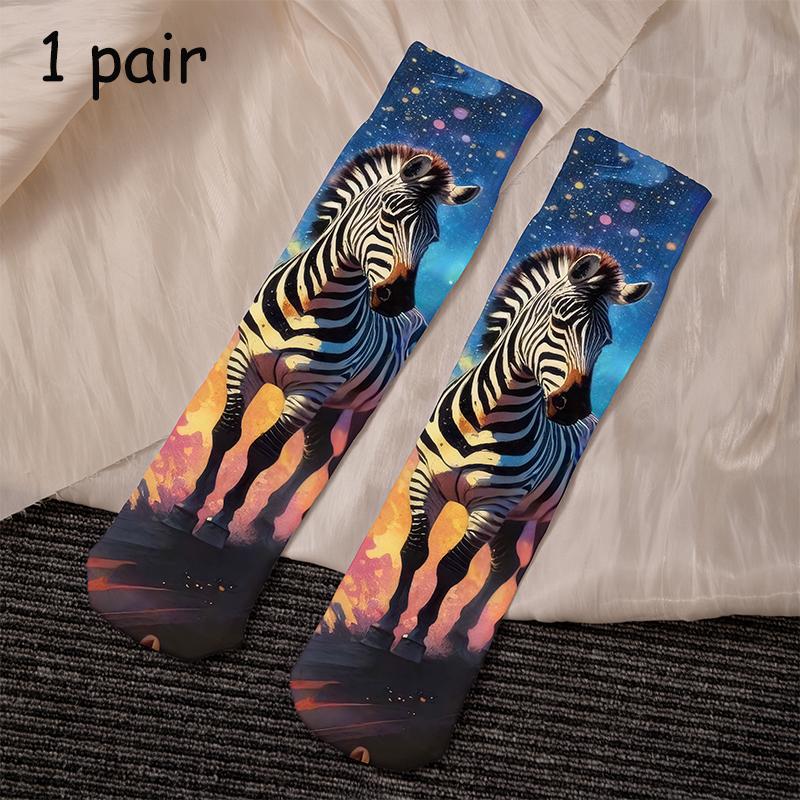 Funny Animal Socks Cat Dog Socks for Men Women Teens Christmas Gift Adult Women Men Teens Gag White Elephant Gifts