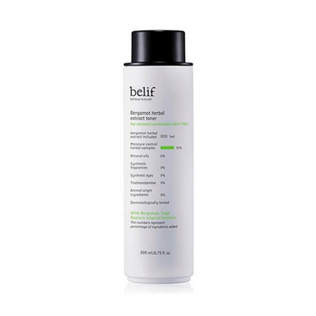 belif Bergamot Herbal Extract Toner — 200 ml — 1 unit