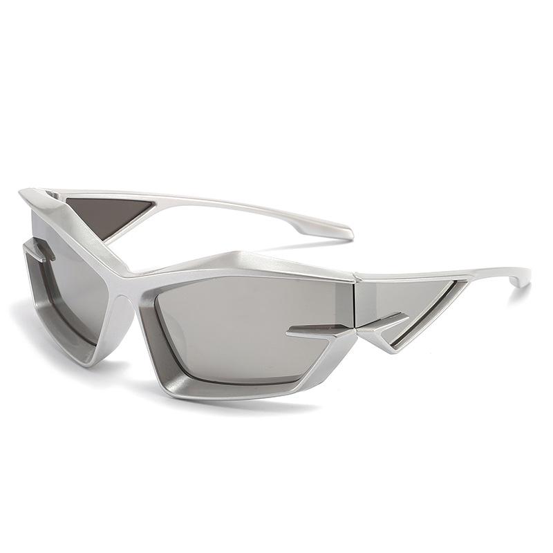 Futuristic Y2K Sunglasses: European & American Street Fashion for Men & Women