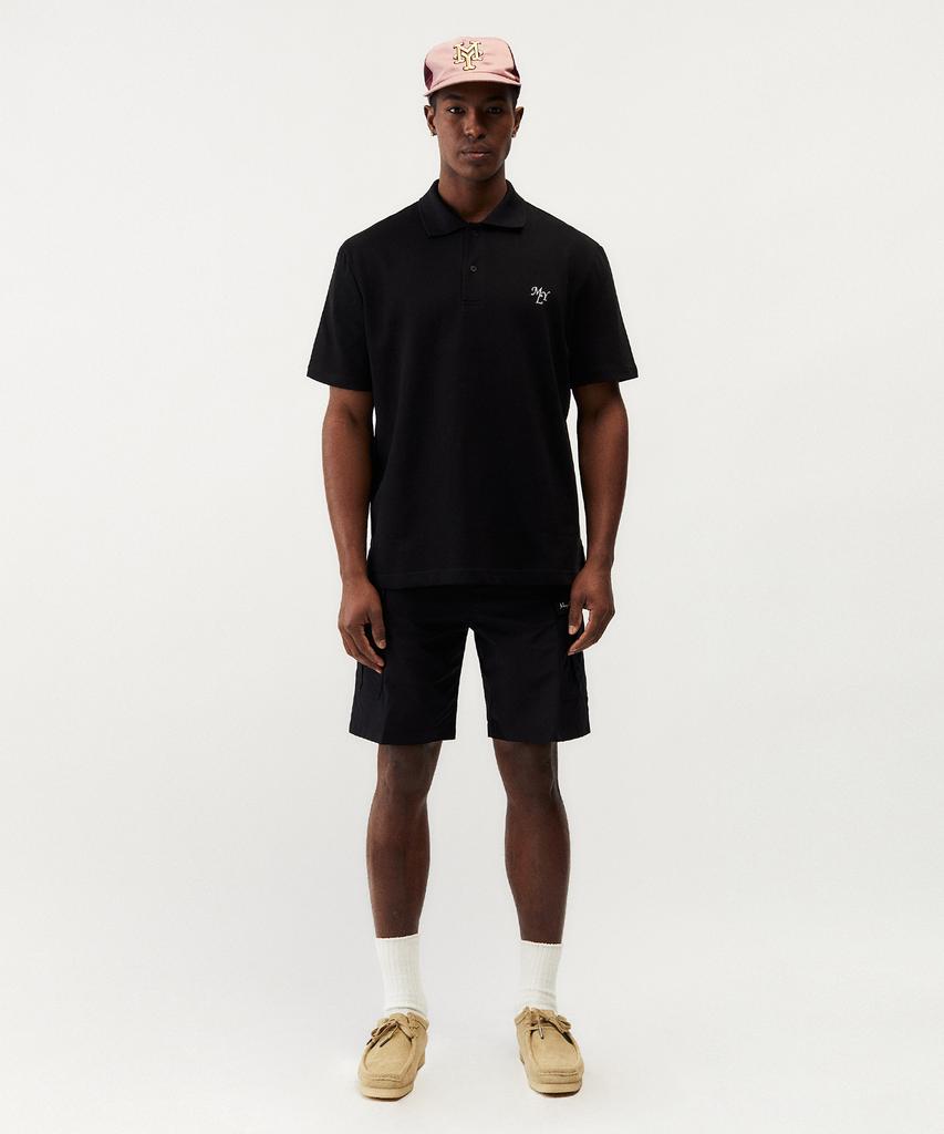 MAYOL Myl Short Sleeve Polo Shirt_Black