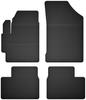 Dywaniki samochodowe gumowe, zestaw 4 szt., uniwersalne do: Fiat Sedici hatchback (2006-2014)