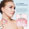 Beautiful EMS Microcurrent Neck & Face Lifting Device - Reduces Neck Lines & Nasolabial Folds, Enhances Firmness with Light Therapy.