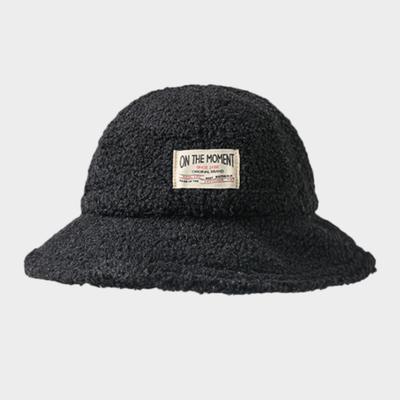 LOOKING4U On the Moment Fleece Bucket Hat C3 Black