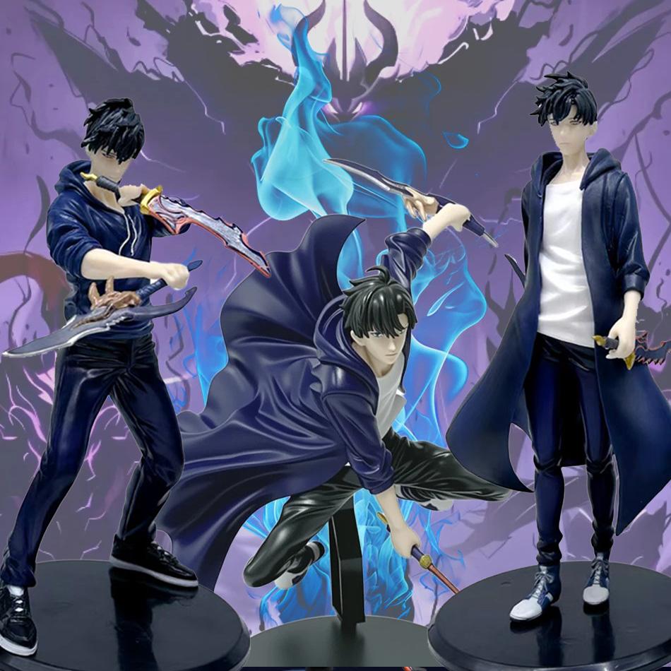 Solo Leveling Anime Figure - Sung Jinwoo Ore Dake Level up Na Ken Shun Mizushino Action Collectible Model Doll Toy