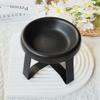 Neck Protection High Foot Cat Food Bowl Durable Cat Drinking Water Bowl Ceramic Cat Bowl Kittens Feeding Bowl Pet Supplies