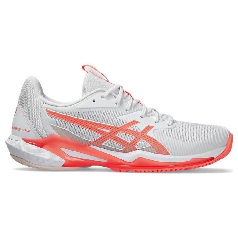 Asics Solution Speed Ff 3 White Sun Coral Women's Casual 1042A250-100