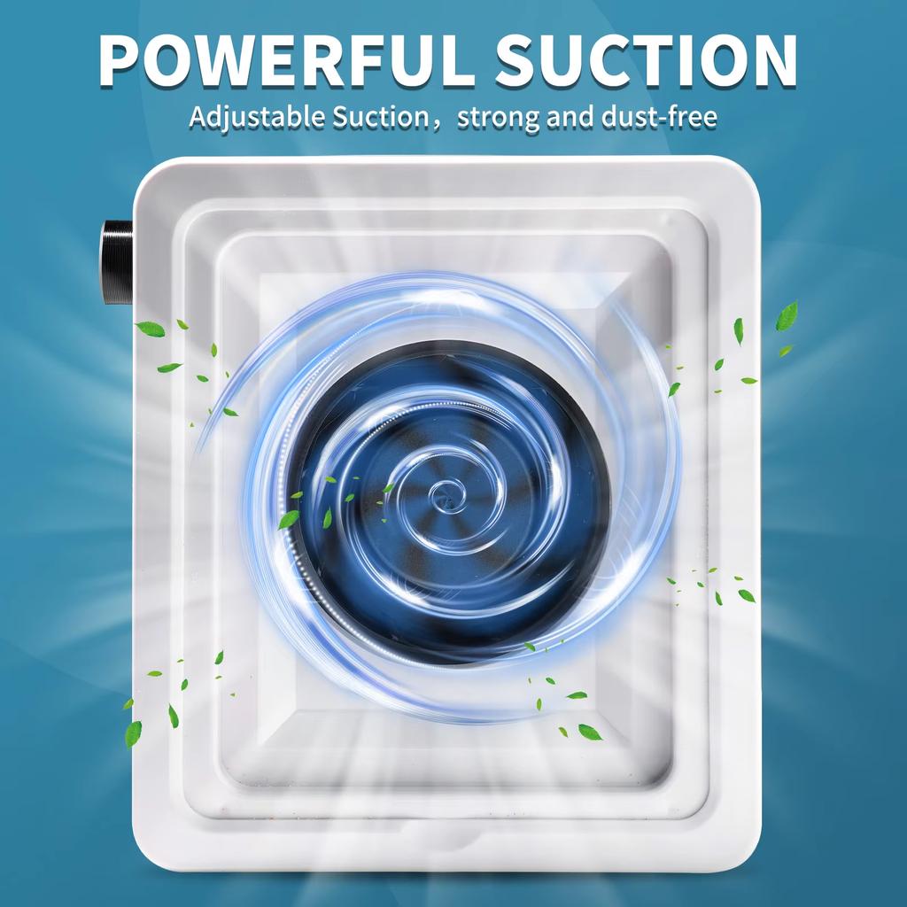 4500RPM Brushless Motor Nail Dust Collector for Nails Professional Super Suction Manicure Acrylic Vacuum Cleaner With Filter