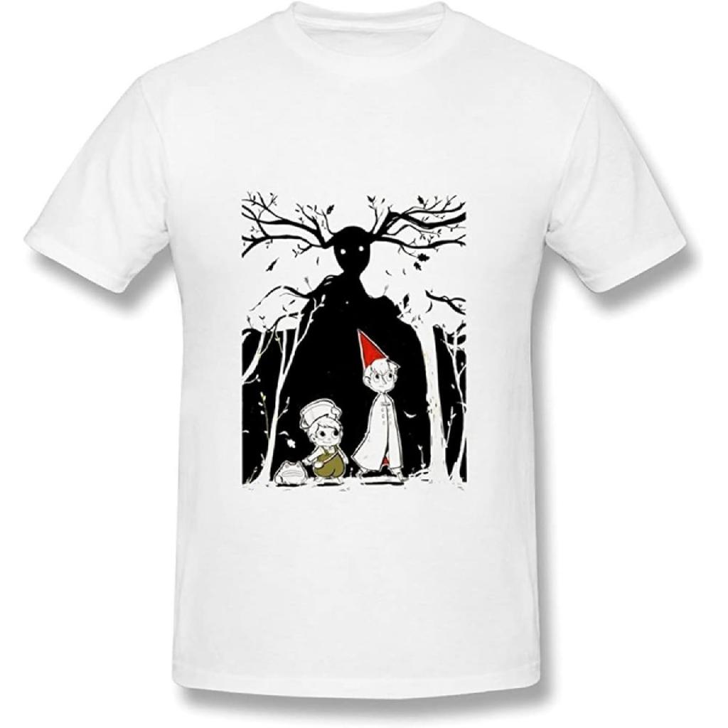 Men's Over The Garden Wall T Shirts T-Shirt Graphic Unisex Tee Shirt White