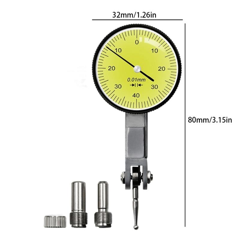 Heavy Duty Aluminum Gauges Indicator Magnetic Mount System High Visibility Marking Workshop Essential for Machining Use