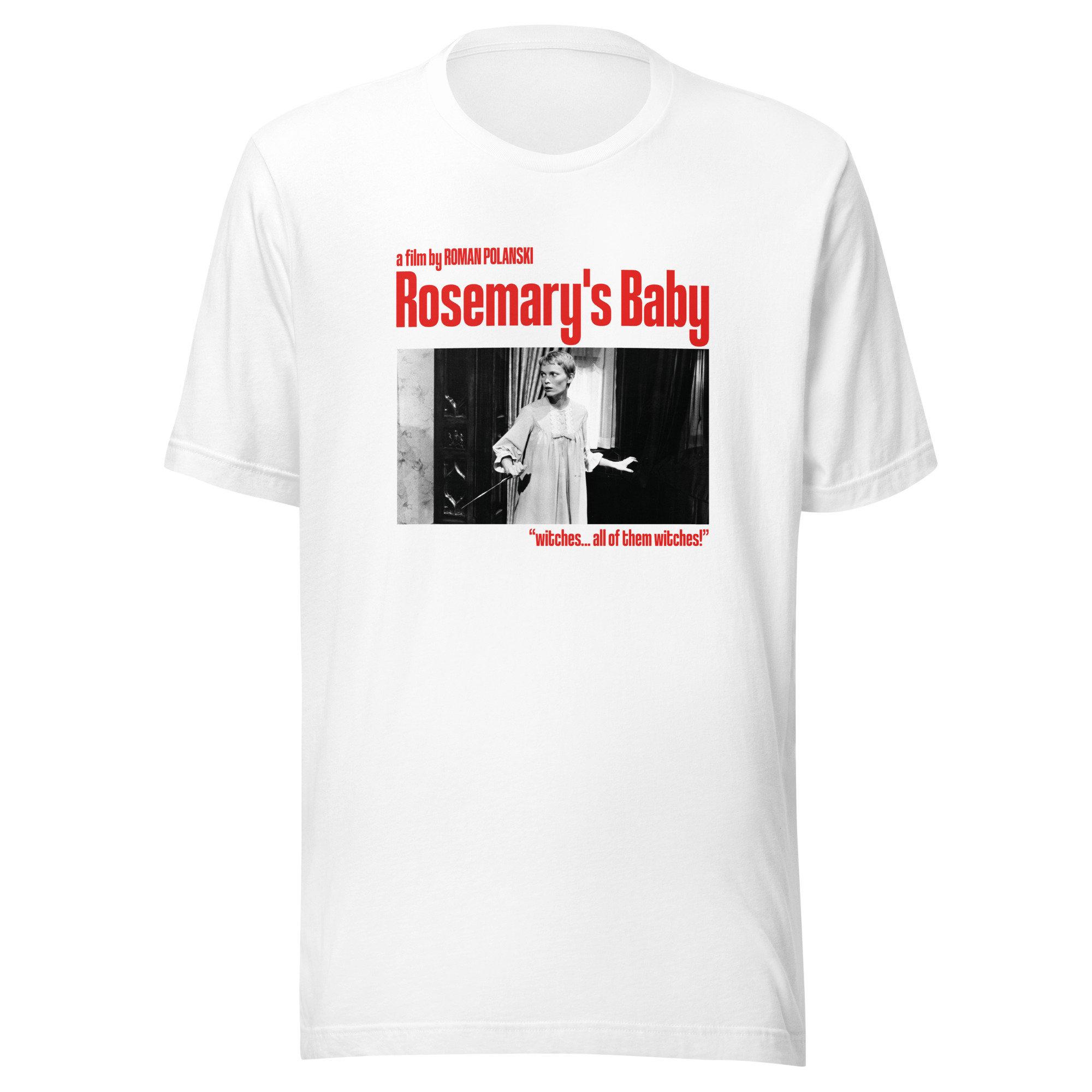 

Rosemarys Baby Movie Printed Womens Tshirt SpringSummer Fashion Trend Cotton Top Neutral Short Sleeve Tshirt S