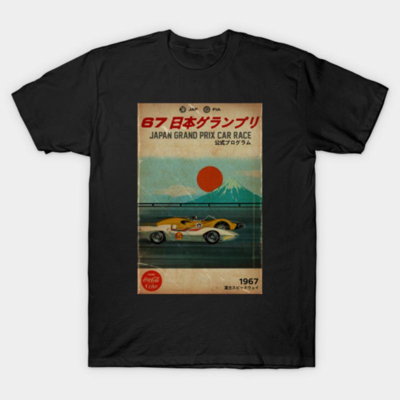 

SPEED RACER JAPAN GRAND PRIX TShirt New SpringSummer Arrivals Regular Fit Casual Streetwear M