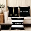 Cushion Cover Silky Short Plush Home Sofa Cushion Cover - Invisible Zipper Home Decoration Brand S-S-Sephora