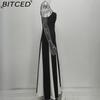 BITCED Women's Fashionable Evening Gown Dress: Elegant, Sensual, Backless, Figure-Hugging