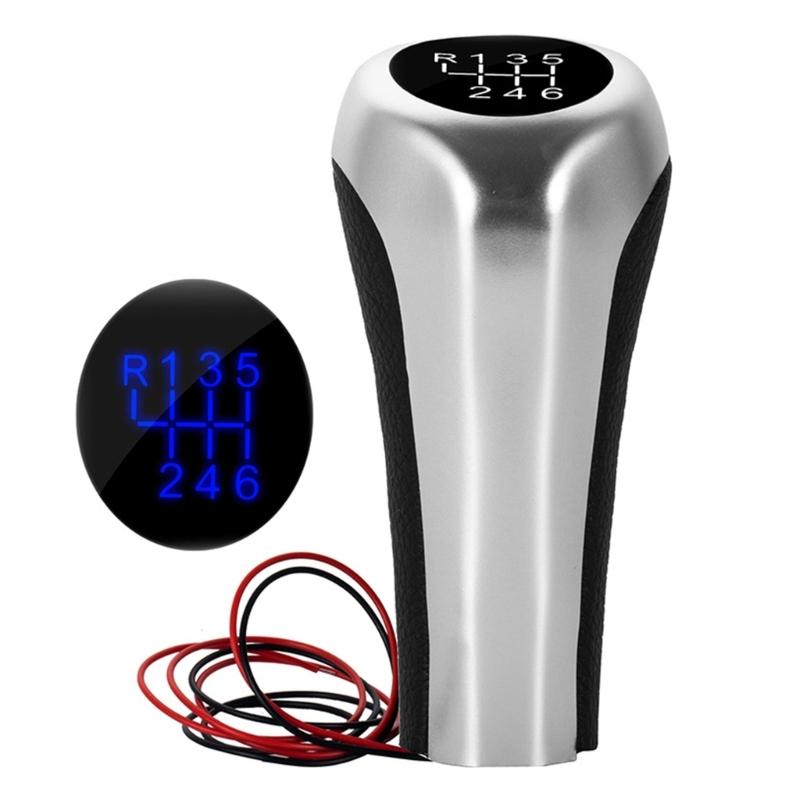 

5/6 Speed Shifter Knob for E34 E38 E39 E36 E46 Replacement Car Shifter Knob Head with Light Universal Gear Shifter Knob