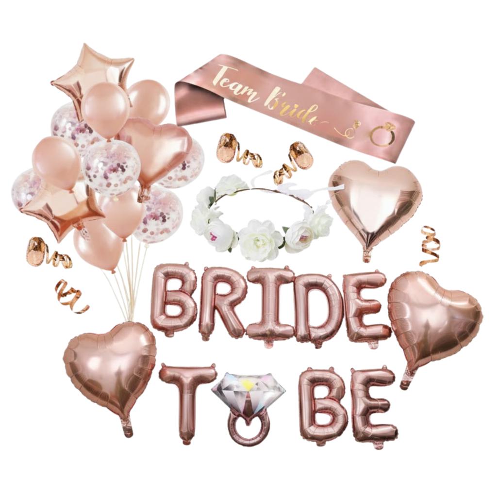 Balloons Set Balloons Bachelorette Party Decorations Headband Garland Large Wedding