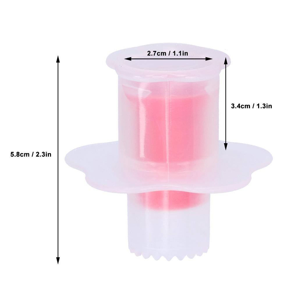 3pcs Pink Cupcake Corer Plunger Plunger Mechanism Cream Filling Decorating Tool Home DIY Baking