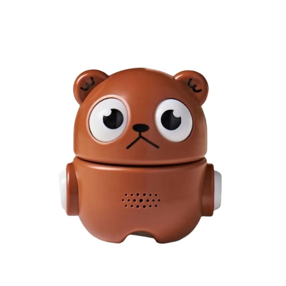 

New Design Kawaii Animal Key Chain Cute LED Light Feature Sound Key Chain Pressing Mechanism Sound Effect Pressing Keychain OneSize