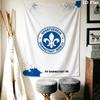 Fc Olympia Darmstadt Wandteppich Ästhetischer Wandbehang Bedruckte Stoffdecke Dekorative Wandteppiche für Schlafzimmer Wohnzimmer Heimdekoration