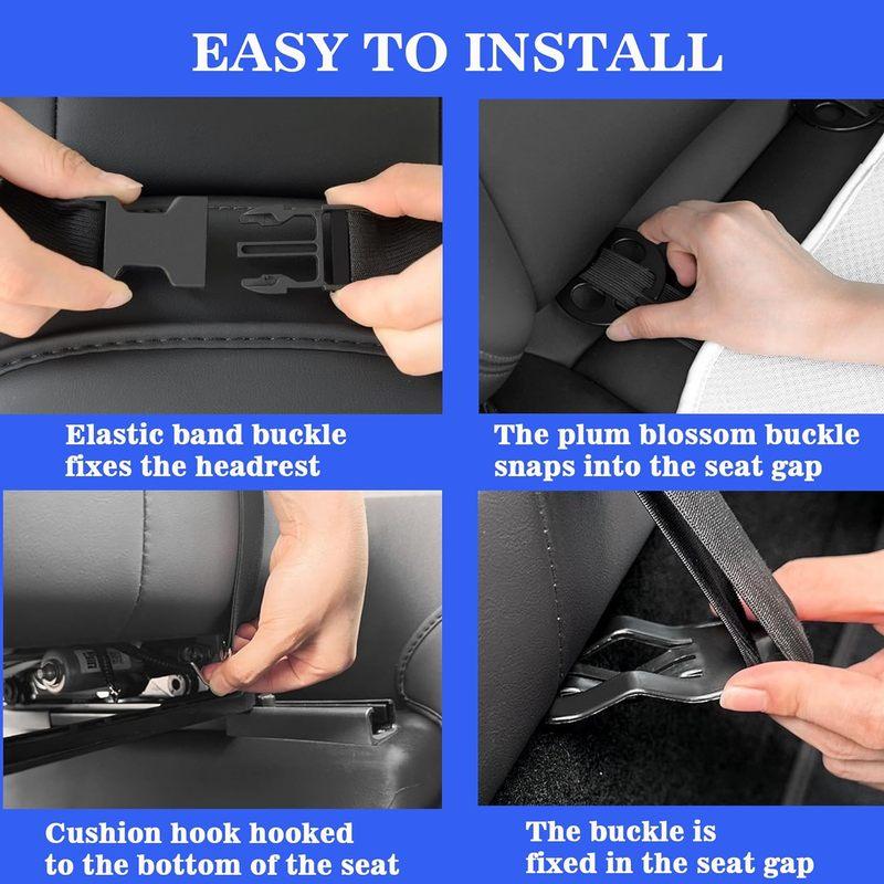 OULEX Car Seat Cover Cushion For Tesla Model 3/Model Y 2019-2025 Ice Silk Seat Cover breathable seat car Interior accessories
