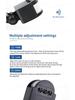 Adjustable 180° PIR Motion Sensor Detector