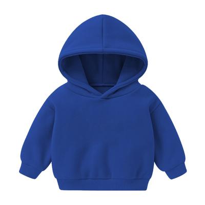 Kids Hooded Sweater Toddler Baby Boys Girls Clothes Solid Plain Hoodie Sweatshirt Tops Girl Autumn Winter Hoodies Coat Clothing