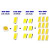 2Pcs Super Brigh T10 W5W 168 192 Led Tail Light White 3030 10SMD 12V Car Led Auto Lamp CANBUS NO Error Car Marker Parking Bulb
